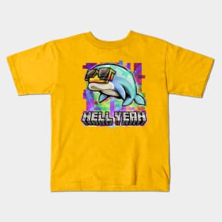 Dolphin Vibes Kids T-Shirt